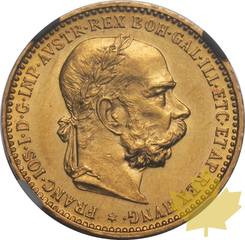 AUTRICHE-1897-10 CORONA-FRANCIS JOSEPH I-NGC MS61 - 20250218092210_AUSTRIA-1897-10CORONA-a.jpeg
