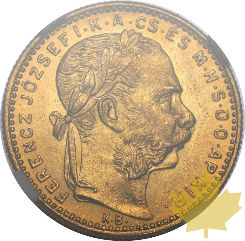 UNGHERIA-1888-KB-20 FRANCS-FRANCIS JOSEPH I-NGC MS62 - 20250218131530_HUNGARY-1888-KB-20FRANCS-a.jpeg
