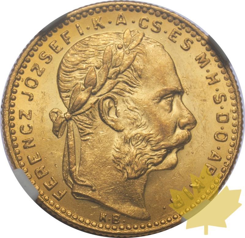 UNGHERIA-1890-KB-20 FRANCS-FRANCIS JOSEPH I-NGC MS62+ - 20250218132403_HUNGARY-1890-KB-20FRANCS-a.jpeg