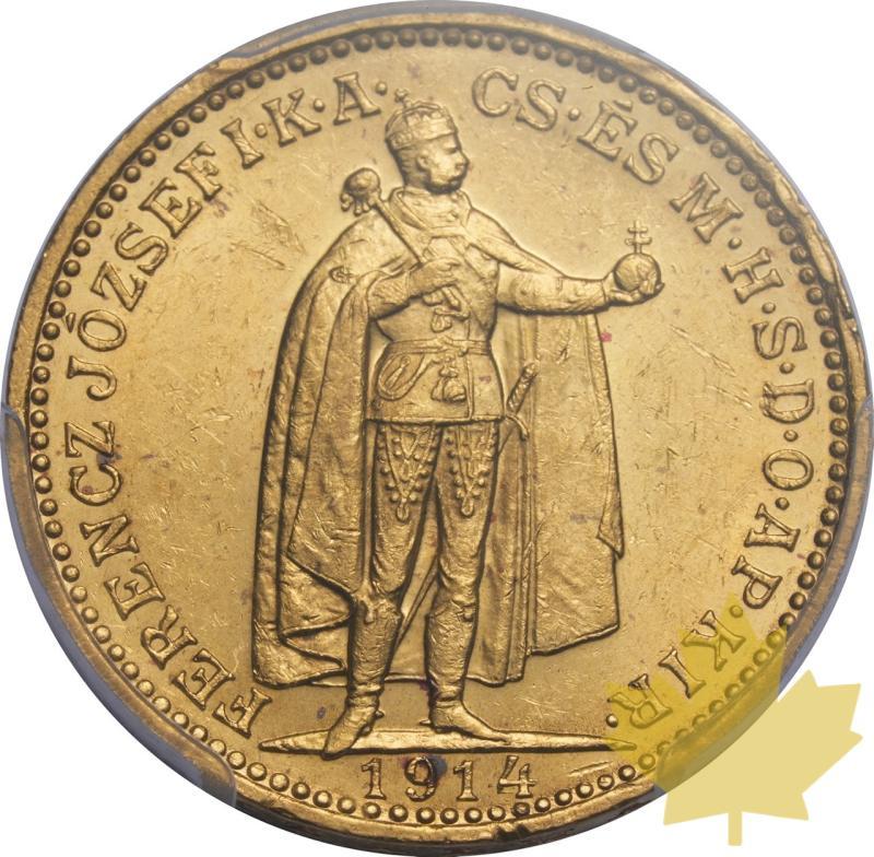 UNGHERIA-1914-KB-20 KORONA-FRANCIS JOSEPH I-PCGS MS61 - 20250218133754_HUNGARY-1914-KB-20KORONA-a.jpeg