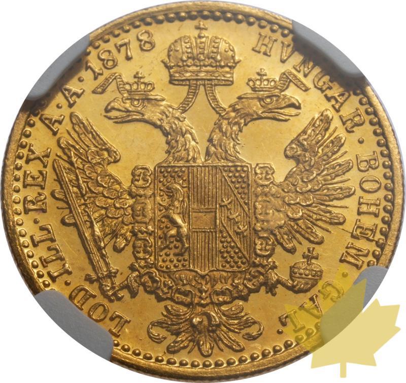AUSTRIA-1878-DUCAT-FRANCIS JOSEPH I-NGC MS63 PROOF LIKE - 20250220084841_AUSTRIA-1878-DUCAT-r.jpeg