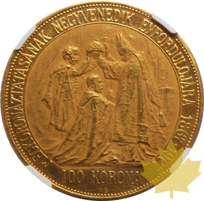 UNGHERIA-1907-KB-100 KORONA-FRANCIS JOSEPH I-NGC MS62 - 20250220090129_HUNGARY-1907-KB-100KOR-r.jpeg