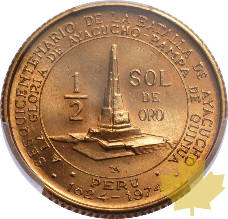 PERU-1976-L-1/2 SOL-PCGS MS67 - 20250220093307_PERU-1976-L-12SOL-a.jpeg