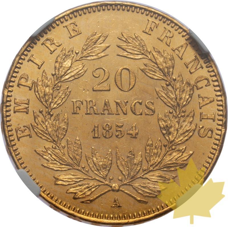 FRANCE-1854-A-20 FRANCS-NAPOLEON III-NGC MS64 - 20250220143245_FRANCE-1854-A-20FRANCS-r.jpeg