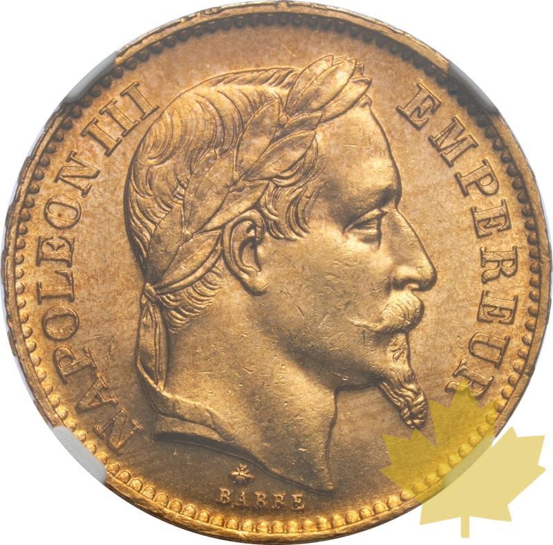 FRANCE-1868-A-20 FRANCS-NAPOLEON III-NGC MS64 - 20250220143332_FRANCE-1868-A-20FRANCS-a.jpeg