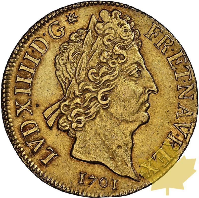 FRANCE-1701-A-2 LOUIS D'OR-LOUIS XIV-NGC AU58 - 20250313092448_FRANCE-1701-A-2LOUIS-a.jpeg