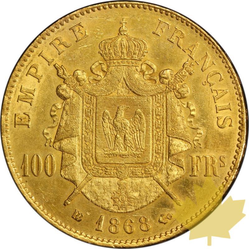 FRANCE-1868-BB-100 FRANCS-NAPOLEON III-PCGS AU55 - 20250313101422_FRANCE-1868-BB-100FR-r.jpeg