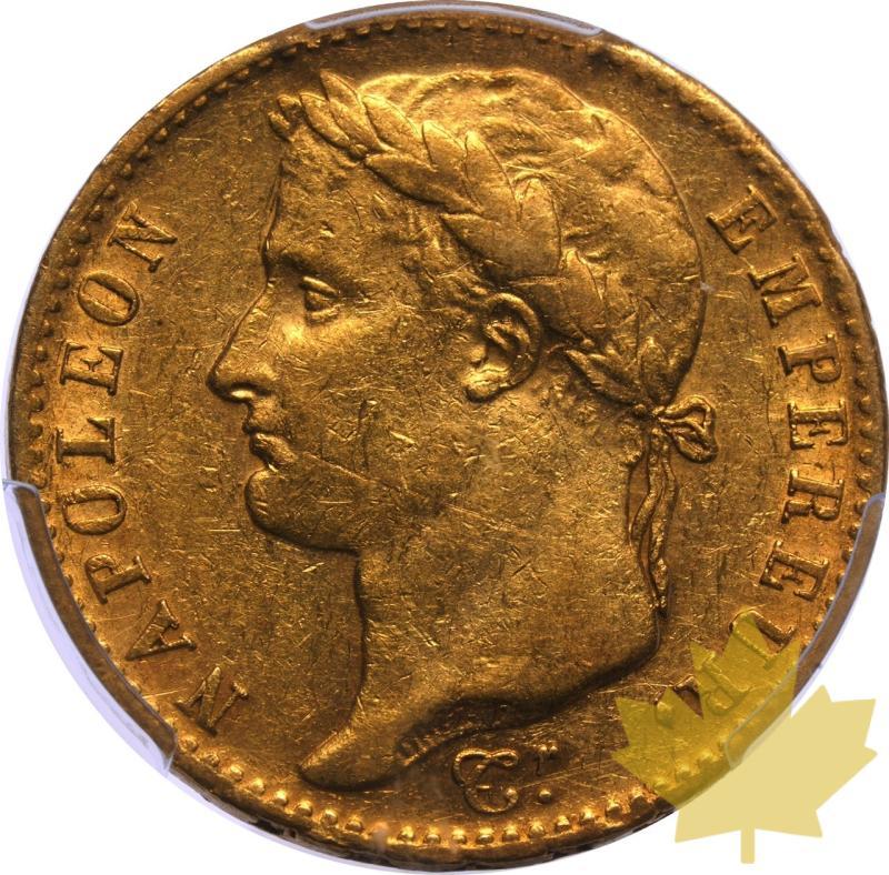 FRANCE-1815-A-20 FRANCS-NAPOLEON-PCGS XF45 - 20250313102137_FRANCE-1815-A-20FRANCS-a.jpeg