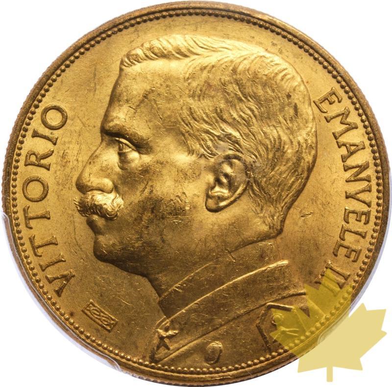 ITALIE-1912-R-100 LIRE-VICTOR EMMANUEL III-PCGS MS62+ - 20250313131539_ITALIE-1912-R-100LIRE-a.jpeg