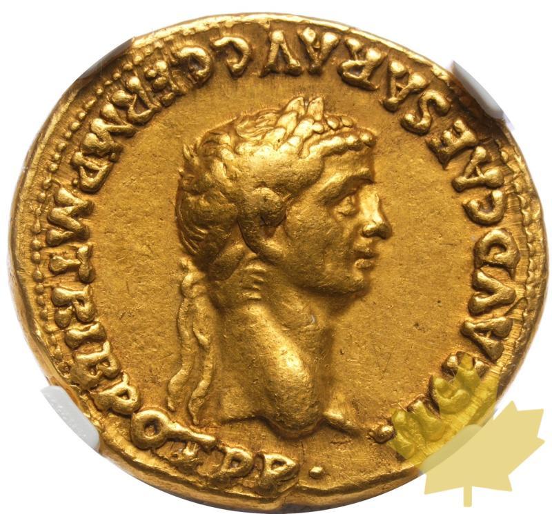 ROMAN EMPIRE-41-54-AUREUS-CLAUDIUS-NGC CH VF 4/5;2/5  - 20250313133635_ROMANEMPIRE-41-54-AUREUS-a.jpeg