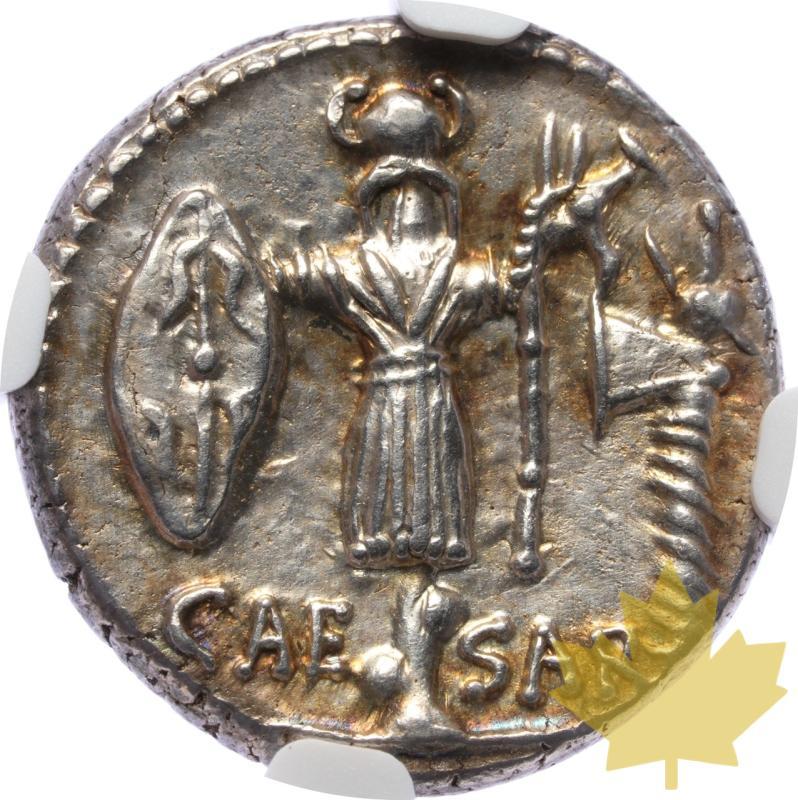 ROMAN IMPERATORIAL-44 A.C.-DENARO-GIULIO CESARE-NGC AU - 20250313152219_ROMANIMPER-44BC-DEN-r.jpeg
