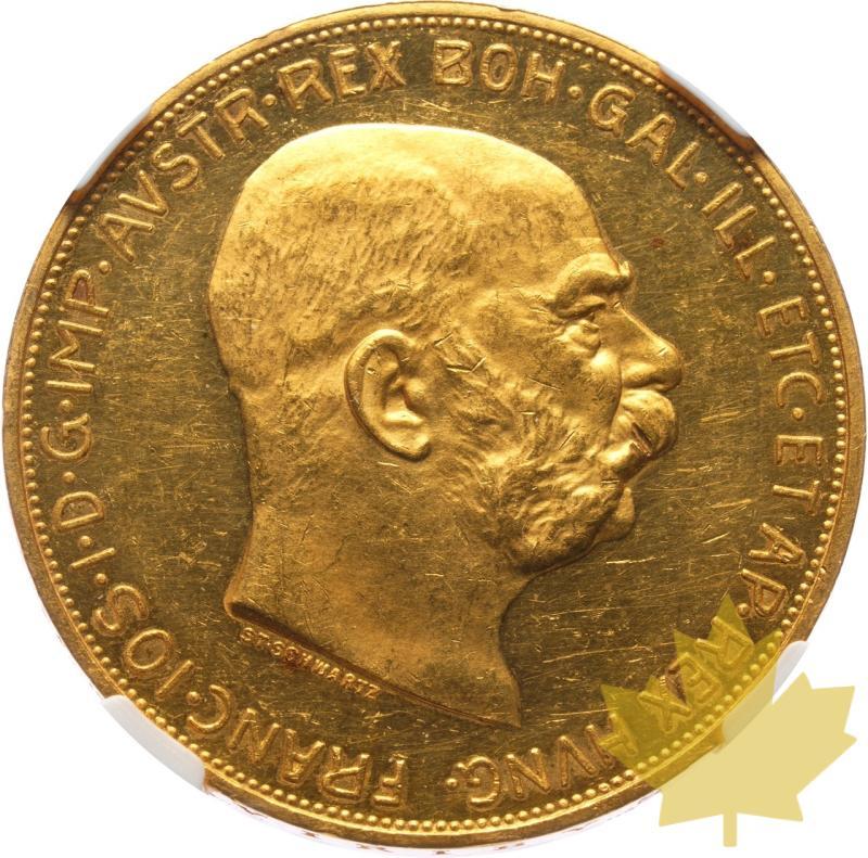 AUTRICHE-1910-100 CORONA-FRANCOIS JOSEPH I-NGC PL61 - 20250313153049_AUSTRIA-1910-100CORONA-a.jpeg