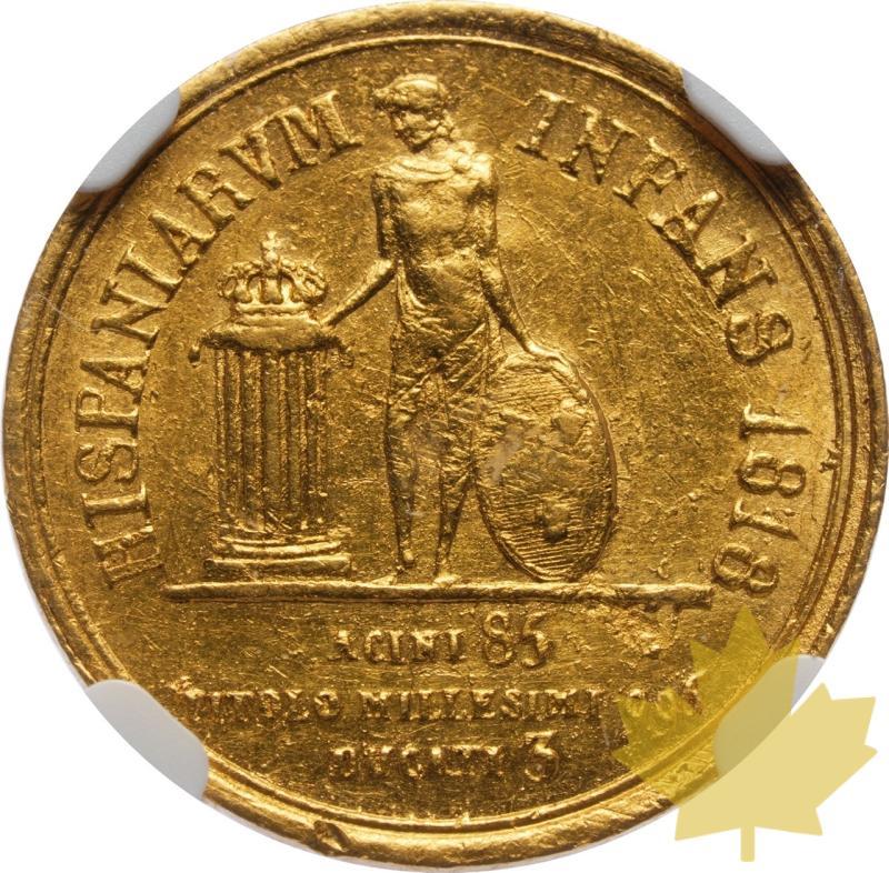 ITALIE-1818-3 DUCATI-FERDINAND I-NGC MS62 - 20250313163130_ITALY-1818-3DUC-FERDINAND-r.jpeg