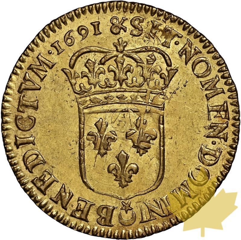 FRANCE-1691-LOUIS D'OR-LOUIS XIV-NGC AU58 - 20250324165817_FRANCE-1691-LOUISDOR-r.jpeg