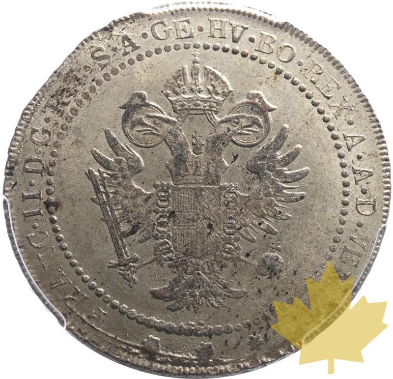 ITALY-1802-1 LIRA VENICE-FRANCIS II-PCGS MS63 - 20250325093256_ITALY-1802-1LIRA-FRANCISII-a.jpeg