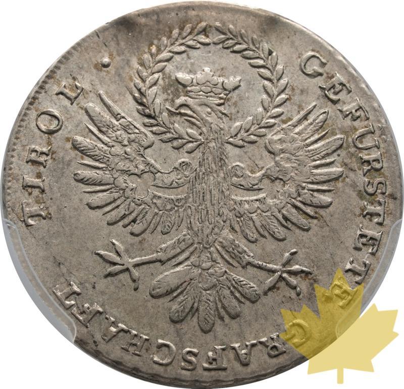 AUSTRIA-1809-20 KREUZER-Insurrection Issue Tirolo-PCGS AU53 - 20250325100841_AUSTRIA-1809-20KREUZER-a.jpeg