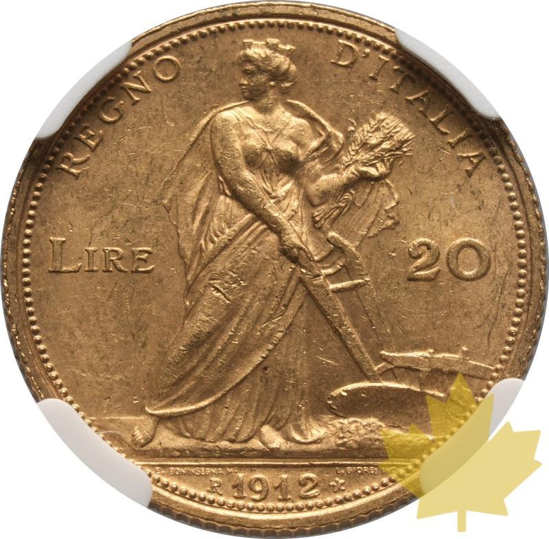ITALIA-1912-R-20 LIRE-VITTORIO EMANUELE III-NGC MS63 - 20250325104259_ITALY-1912-R-20LIRE-VITT-r.jpeg