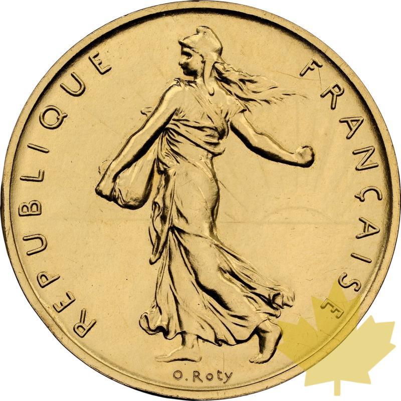 FRANCE-1980-Piéfort or de 1 franc Semeuse-NGC PF65 - 20250408172147_FRANCE-1980-FRANC-PIEFORT-a.jpeg