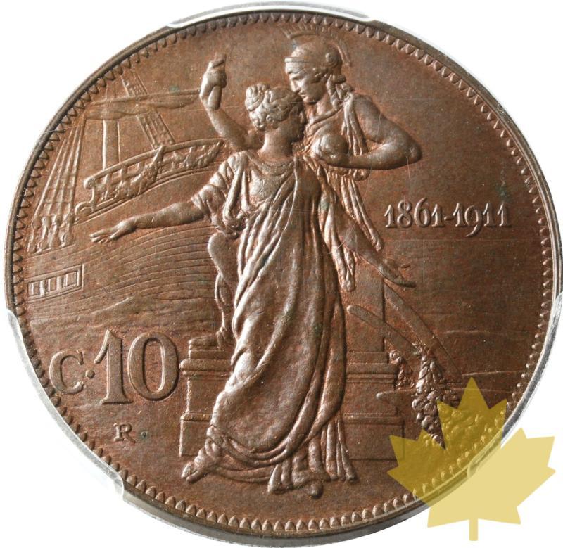 ITALIA-1911-R-10 CENTESIMI-VITTORIO EMANUELE III-PCGS MS66BN - 20250411153459_ITALY-1911-R-10CENT-R.jpeg