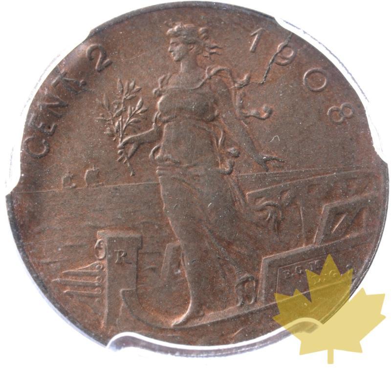 ITALIE-1908-R-2 CENTESIMI-VICTOR EMMANUEL III-PCGS MS63BN - 20250424162849_ITALY-1908-R-2CENT-R.jpeg