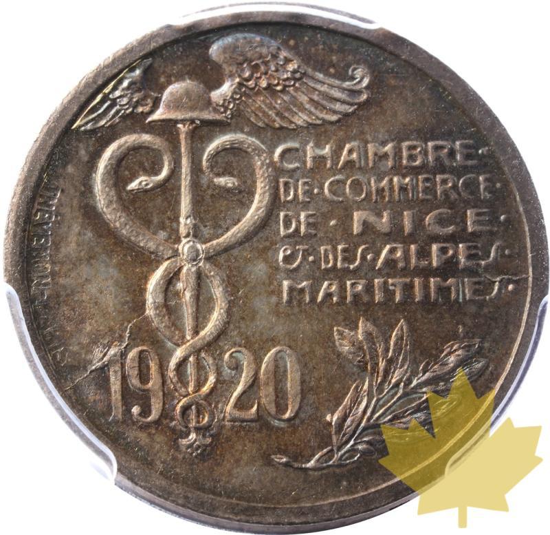 FRANCE-1920-10 CENTIMES-PCGS SP66 - 20250424165343_FRANCE-1920-10CENTIMES-a.jpeg