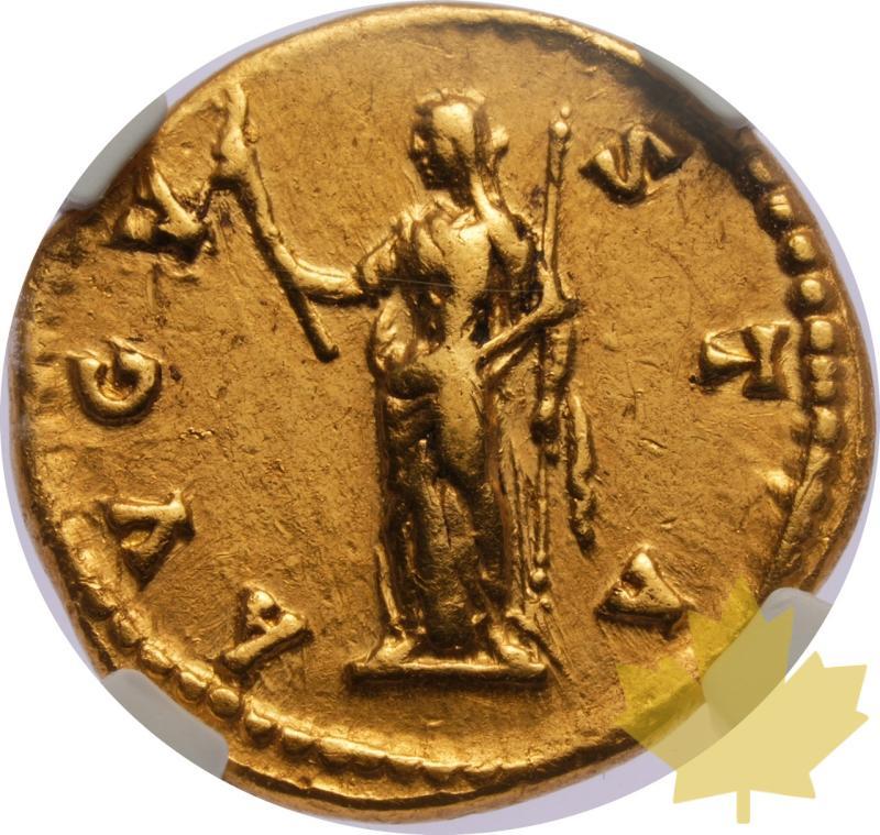 IMPERO ROMANO-138-140-AUREUS-FAUSTINA-NGC XF 5/5; 3/5 - 20250526114117_138-140-AUREUS-FAUSTINA-r.jpeg