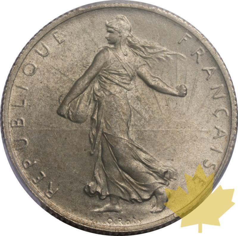 FRANCE-1914-C-2 FRANCS SEMEUSE-PCGS MS63 - 20250526140641_FRANCE-1914-C-2FRANCS-a.jpeg