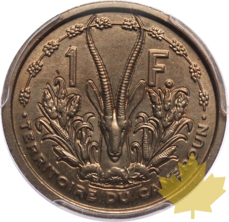 CAMERUN-1948-1 FRANC PROVA-PCGS SP65 - 20250526153637_CAMERUN-1948-1FRANC-r.jpeg