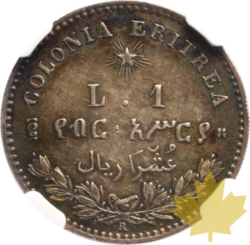 ITALIA-ERITREA-1890-R-1 LIRA-UMBERTO I-NGC AU58 - 20250527085138_ITALY-ERITREA-1890-R-1LIRA-R.jpeg