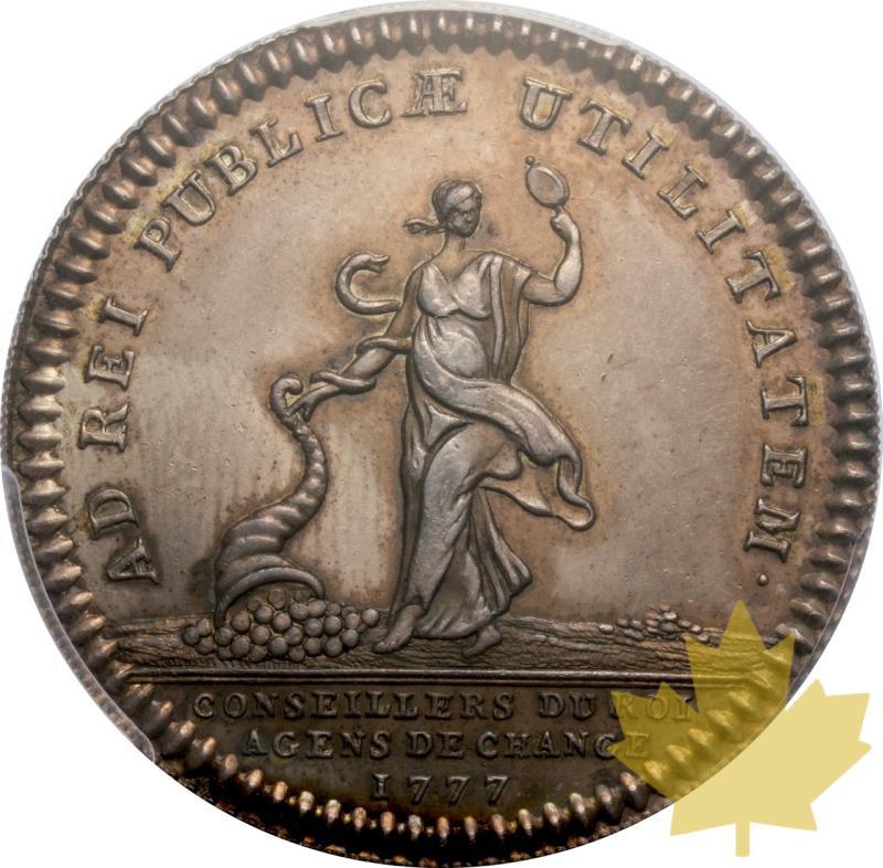 FRANCE-1777-GETTONE-PCGS AU58 - 20250527114214_FRANCE-1777-TOKEN-r.jpeg