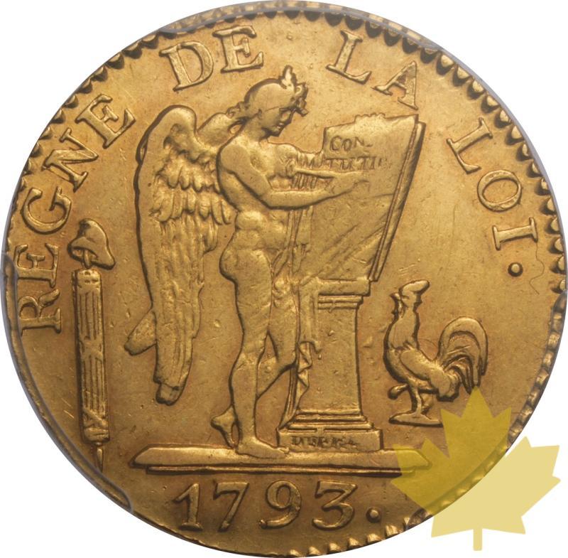 FRANCE-1793A-24 LIVRES-PARIS-PCGS AU55 - 20250527144346_FRANCE-1793A-24LIVRES-a.jpeg