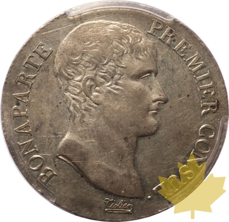 FRANCE-AN 12 L-5 FRANCS-PREMIER CONSUL-PCGS AU53 - 20250527150422_FRANCE-AN12L-5FRANCS-a.jpeg