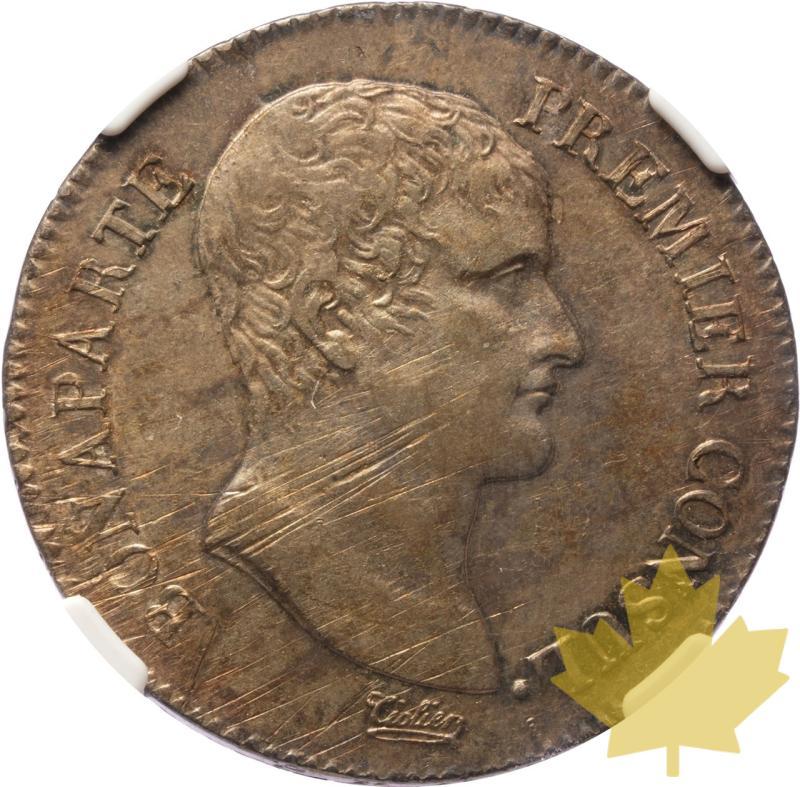 FRANCE-AN 12M-5 FRANCS-BONAPARTE PREMIER CONSUL-NGC AU55 - 20250527150657_FRANCE-AN12-5FRANCS-BONAP-a.jpeg