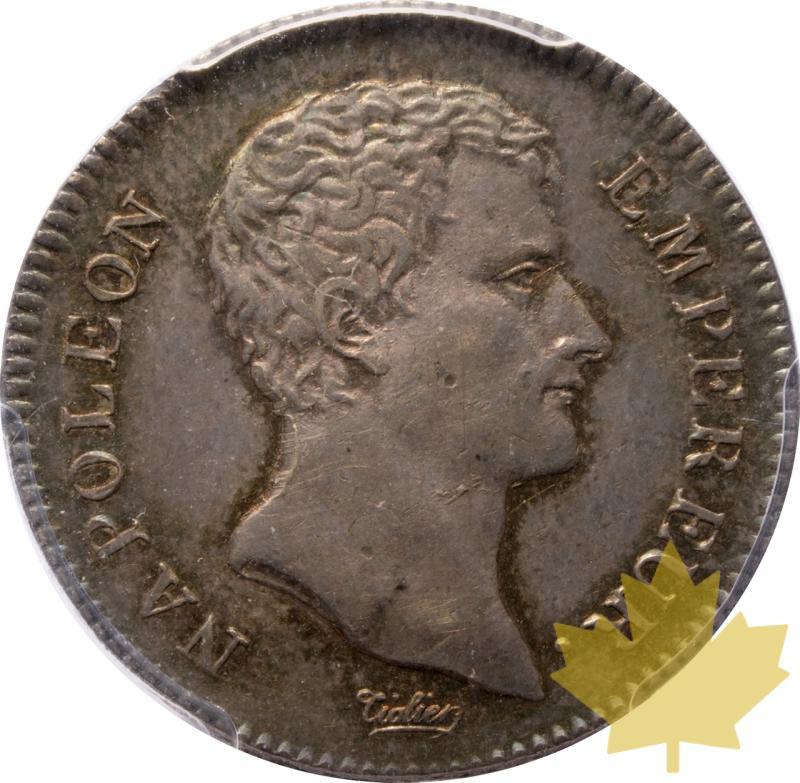 FRANCE-AN13A-1 FRANC-NAPOLEON EMPEREUR-PCGS AU58 - 20250527151327_FRANCE-AN13A-1FRANC-NAP-A.jpeg