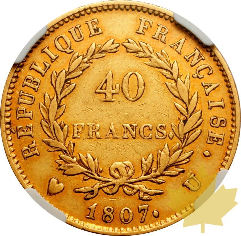 FRANCE-1807U-40 FRANCS-DEPARTEMENT DE L'ERIDAN-NGC VF35 - 20250527162224_FRANCE-1807U-40FR-r.jpeg