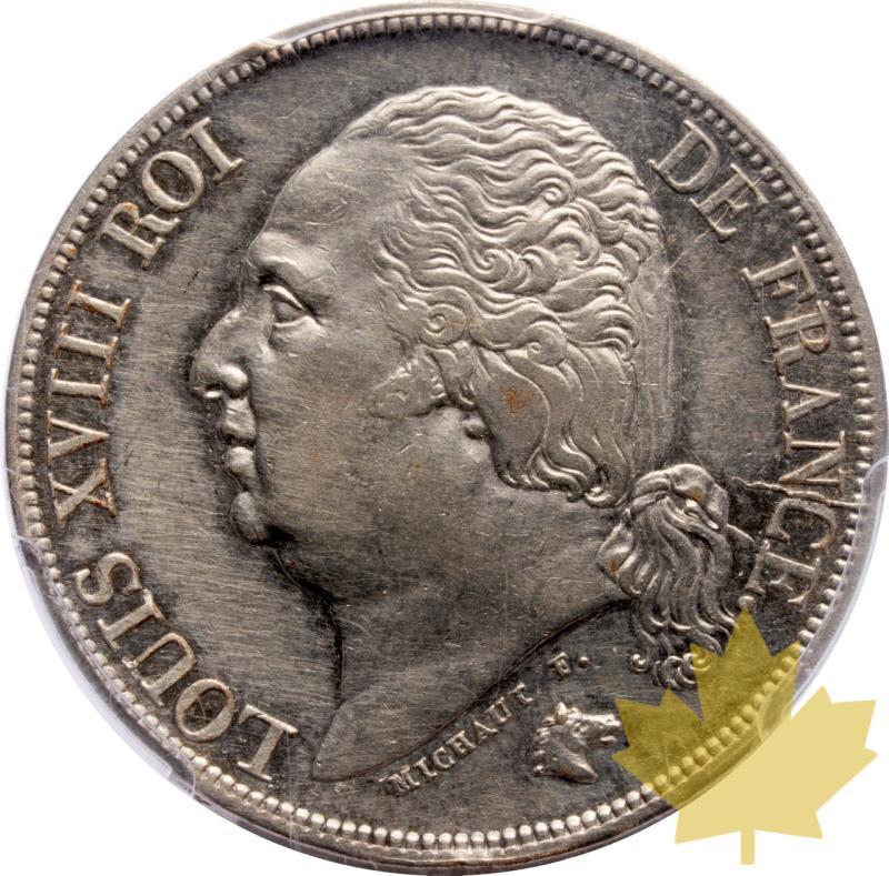 FRANCE-1822 A-2 FRANCS-Louis XVIII 1814-1815-PCGS Genuine - 20250527165932_FRANCE-1822A-2FRANCS-a.jpeg
