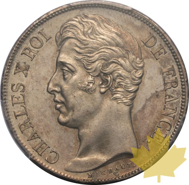 FRANCE-1826 A-2 FRANCS-CHARLES X-PCGS MS62 - 20250527170445_FRANCE-1826A-2FRANCS-a.jpeg