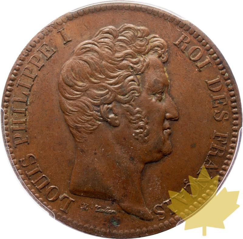 FRANCE-1833-5 Franchi ESSAI Prova-Louis Philippe -PCGS SP58 - 20250528104635_FRANCE-1833-5FranchiESSAI-a.jpeg