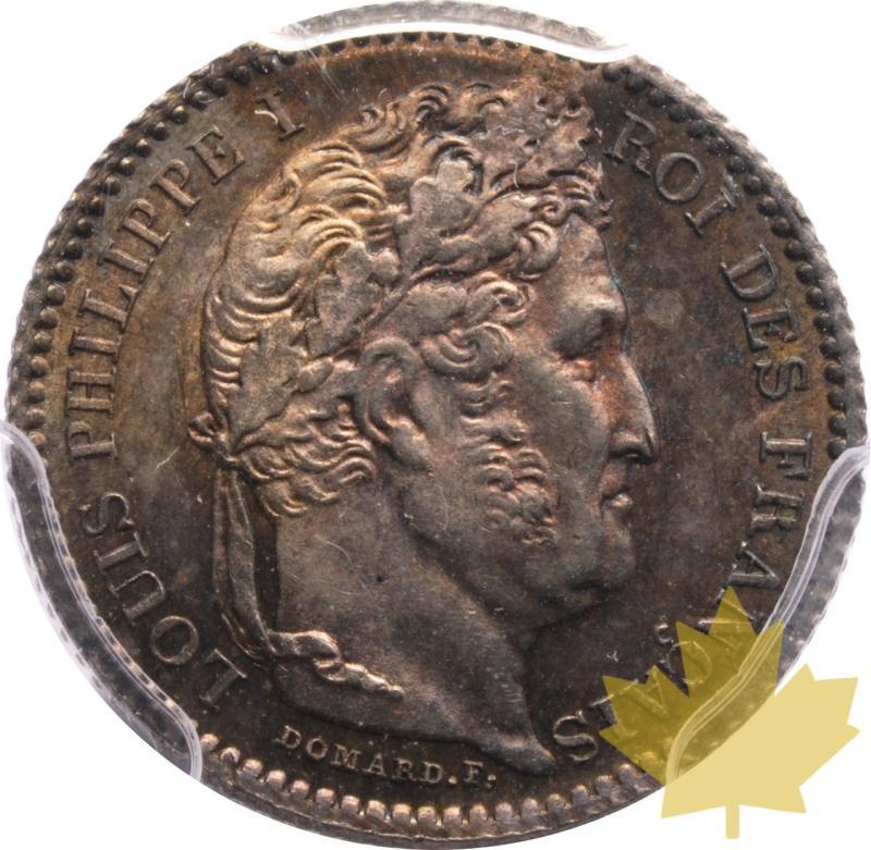 FRANCE-1847 A-25 CENTIMES-LOUIS PHILIPPE-PCGS MS65 - 20250528112359_1847A-25CENTIMES-LOUISPHIL-a.jpeg