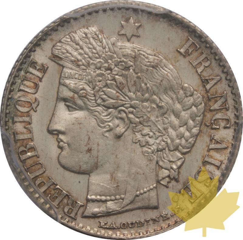 FRANCE-1850A-20 CENTIMES-Seconda Repubblica-PCGS MS64 - 20250528113742_20CENT-SecondaRepubblica-a.jpeg