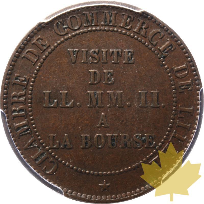 FRANCE-1853-5 CENTIMES-NAPOLEON III-PCGS XF45 - 20250528115645_FRANCE-1853-5CENTIMES-r.jpeg