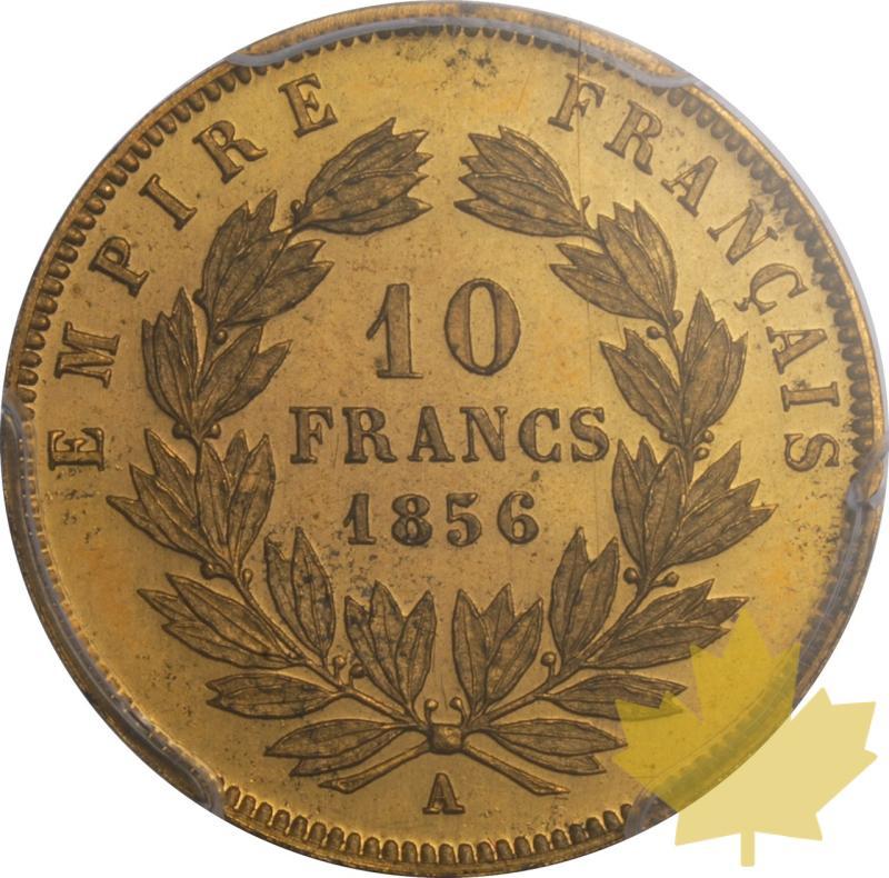 FRANCE-1856-A-10 FRANCS-NAPOLEON III-PCGS SP65 - 20250602095941_FRANCE-1856-A-10FRANCS-a.jpeg