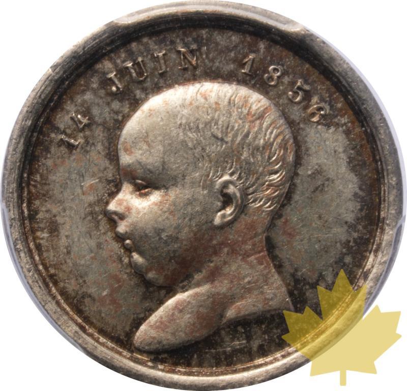 FRANCE-1856-MEDAILLE-Baptême du fils de Napoleon III-PCGS SP64 - 20250602101043_FRANCE-1856-Medaille-a.jpeg