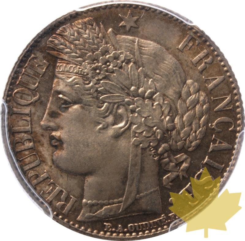 FRANCE-1888-1 FRANCS CERES- PCGS MS65 - 20250602133120_FRANCE-1888-1FRANCS-a.jpeg