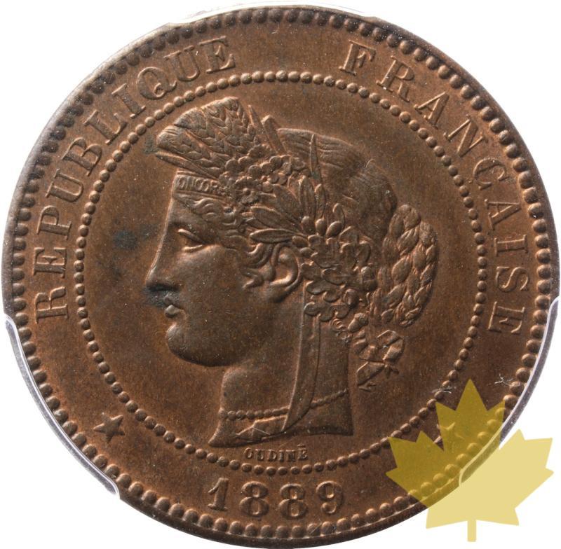 FRANCE-1889-A-10 CENTIMES-PCGS MS63BN - 20250602133431_FRANCE-1889-A-10CENT-A.jpeg
