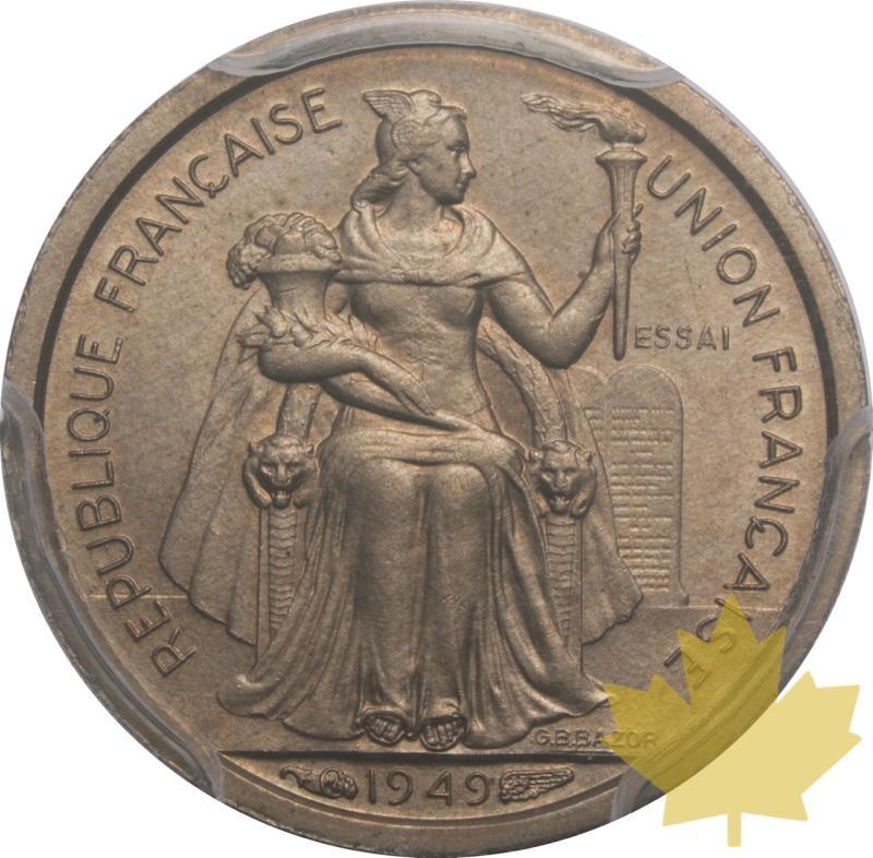 Océania-1949-50 CENTIMES-ESSAI-PCGS SP66 - 20250602135148_Oceania-1949-50CENTIMES-a.jpeg