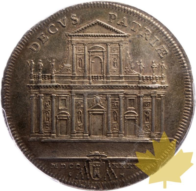 VATICAN-1736-1/2 PIASTRA-Clemente XII -PCGS AU58 - 20250602145828_VATICAN-1736-12PIASTRA-r.jpeg