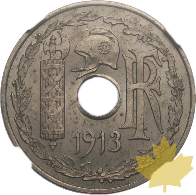 FRANCE-1913-25 Centimes-ESSAI-NGC MS63 - 20250603142843_FRANCE-1913-25Centimes-R.jpeg