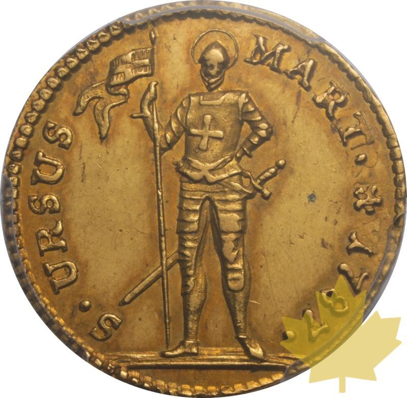 SVIZZERA-1787-1/2 Duplone-Solothurn-PCGS MS62-Rare - 20250603145134_SVIZZERA-1787-12Duplone-a.jpeg