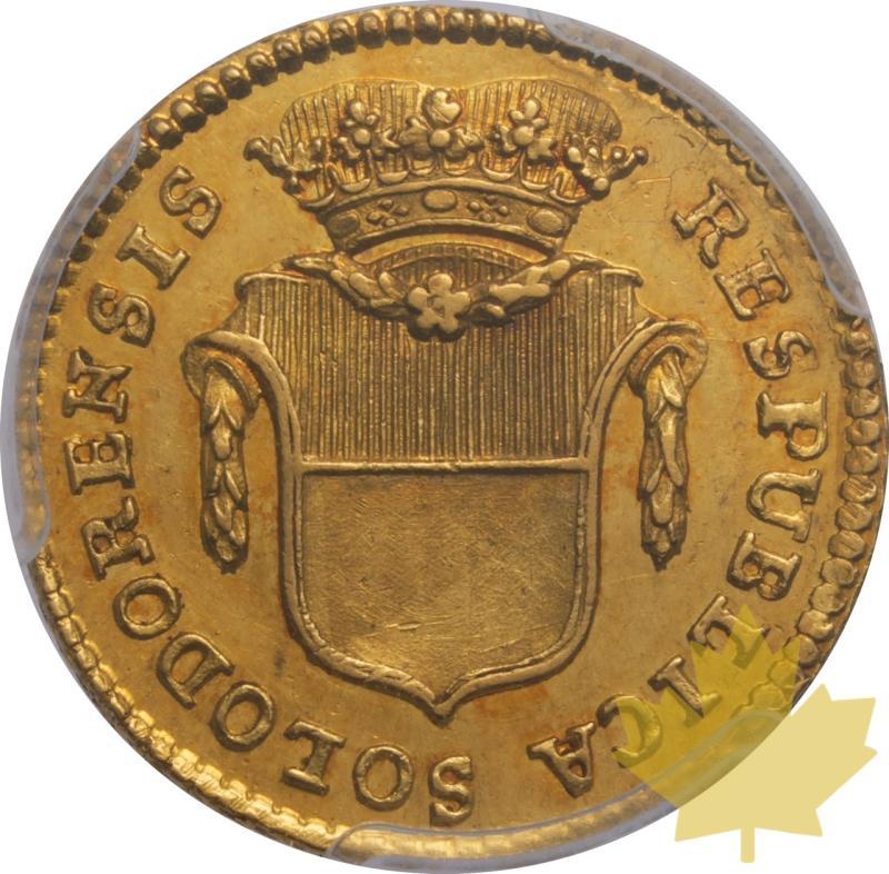 SVIZZERA-1787-1/2 Duplone-Solothurn-PCGS MS62-Rare - 20250603145134_SVIZZERA-1787-12Duplone-r.jpeg
